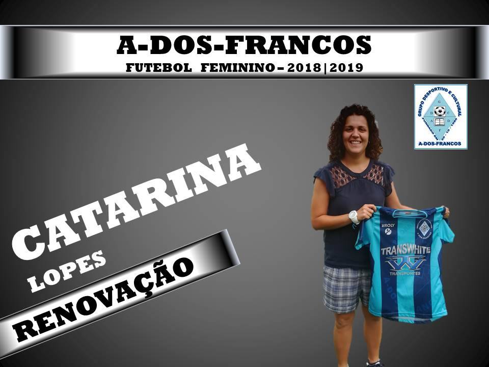 Catarina Lopes [Fotografia: Facebook/Futebol Feminino A-dos-Francos