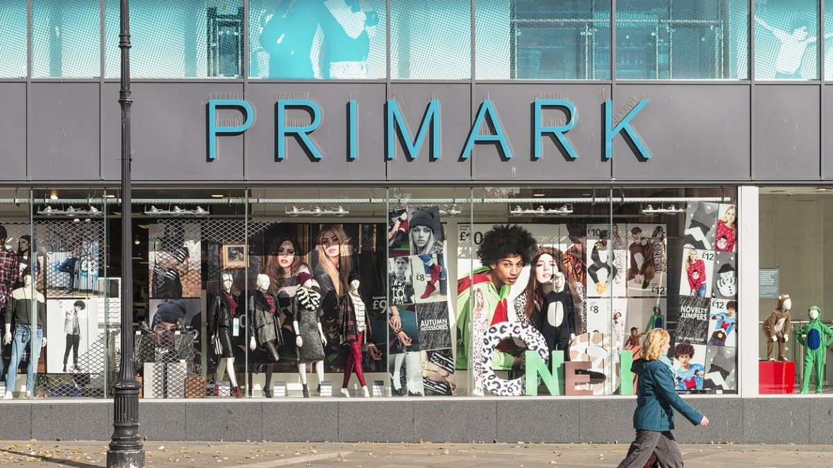 Primark storefront in Dundee