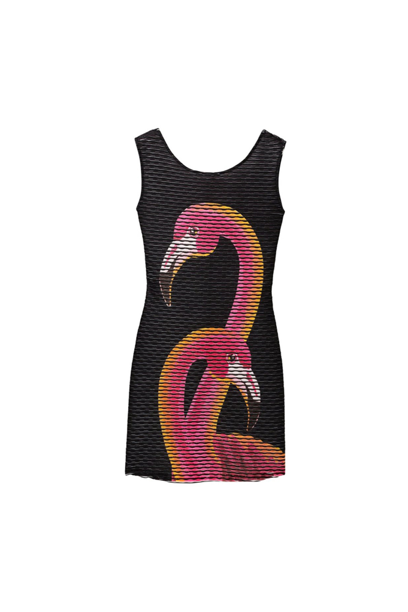 Vestido-preto-com-minissaia-flamingo,-Desigual,-€34.97