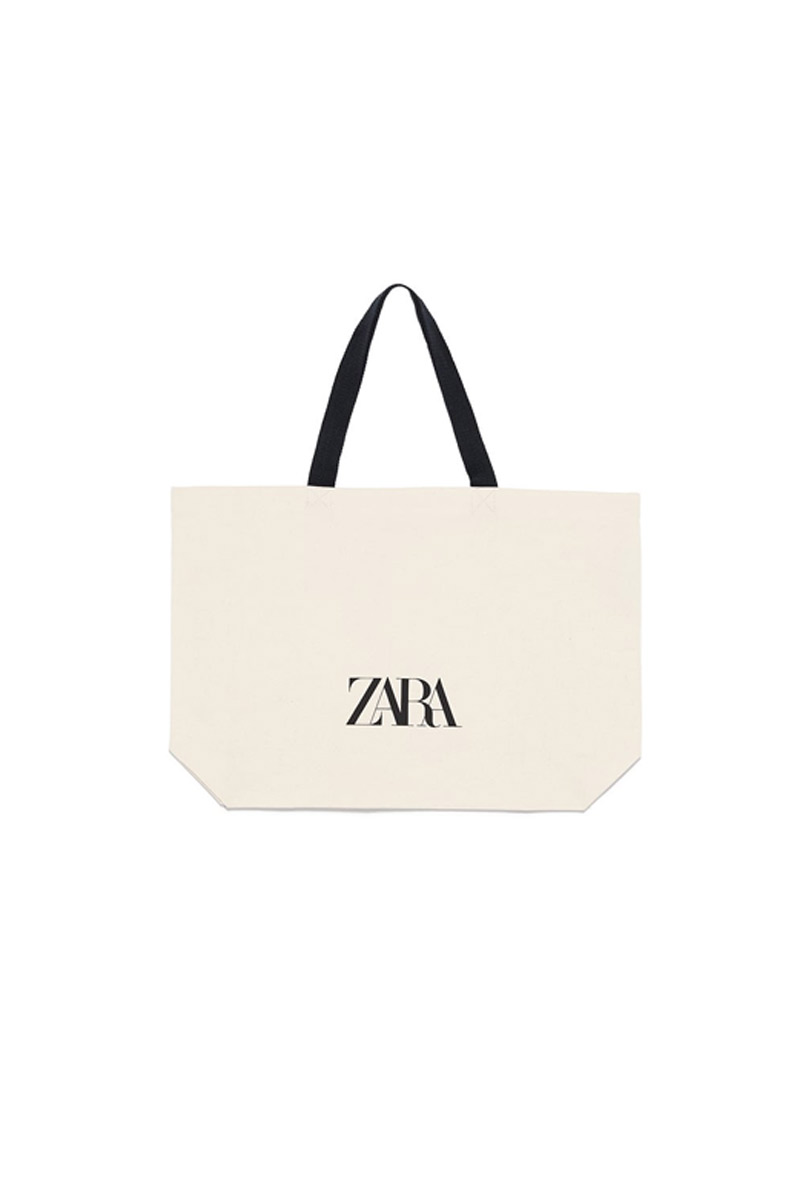 Tote-bag-com-logótipo,-Zara,-€9.95