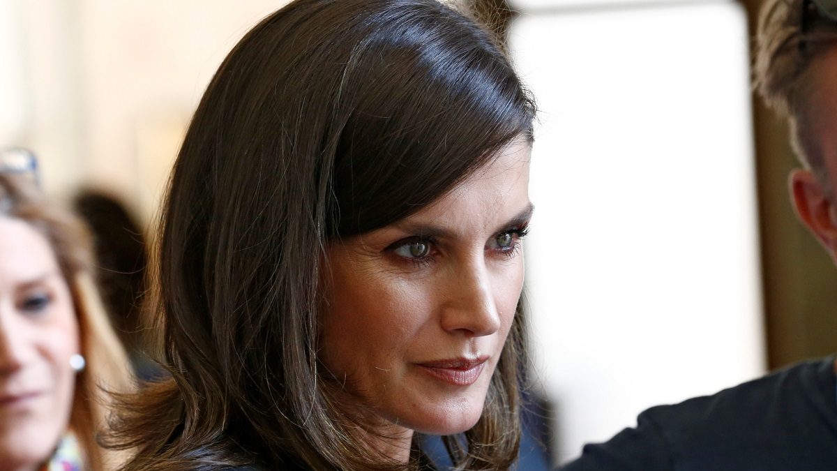 Queen Letizia of Spain attends a side event at the 72nd World Health Assembly in Geneva