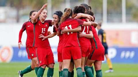 Seleção portuguesa feminina de futebol com "ansiedade" antes do jogo com os EUA