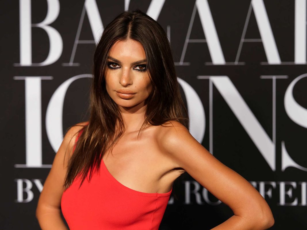 Emily Ratajkowski attends the Harper’s Bazaar celebration of ‘ICONS By Carine Roitfeld’ at The Plaza Hotel during New York Fashion Week in Manhattan