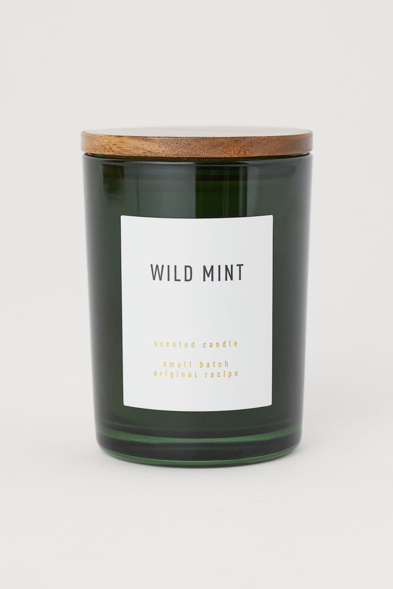 H&M; Vela perfumada suporte Wild Mint, 9.99€
