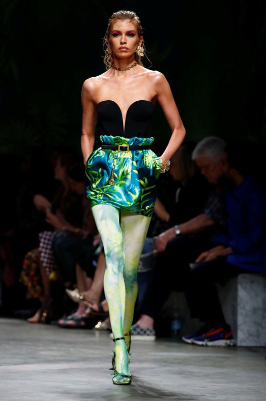 Versace Spring/Summer 2020 collection during fashion week in Milan