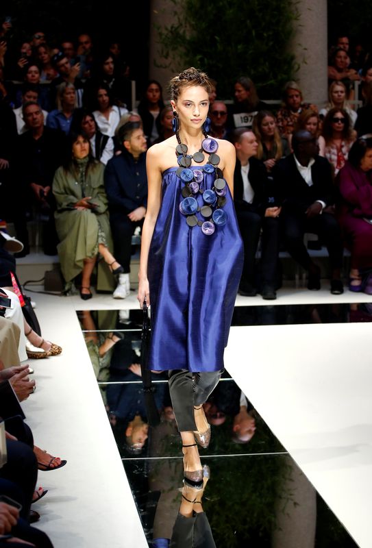 Armani Spring/Summer 2020 collection during fashion week in Milan