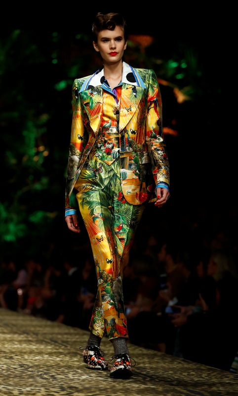 Dolce & Gabbana Spring/Summer 2020 collection during fashion week in Milan