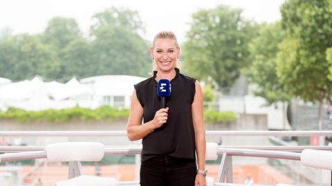 Ex-tenista e apresentadora da Eurosport, Barbara Schett [Fotografia: DR]