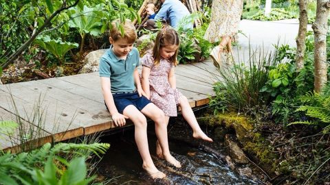 Principe George Princesa Charlotte agenda oficial crianças casa real britânica