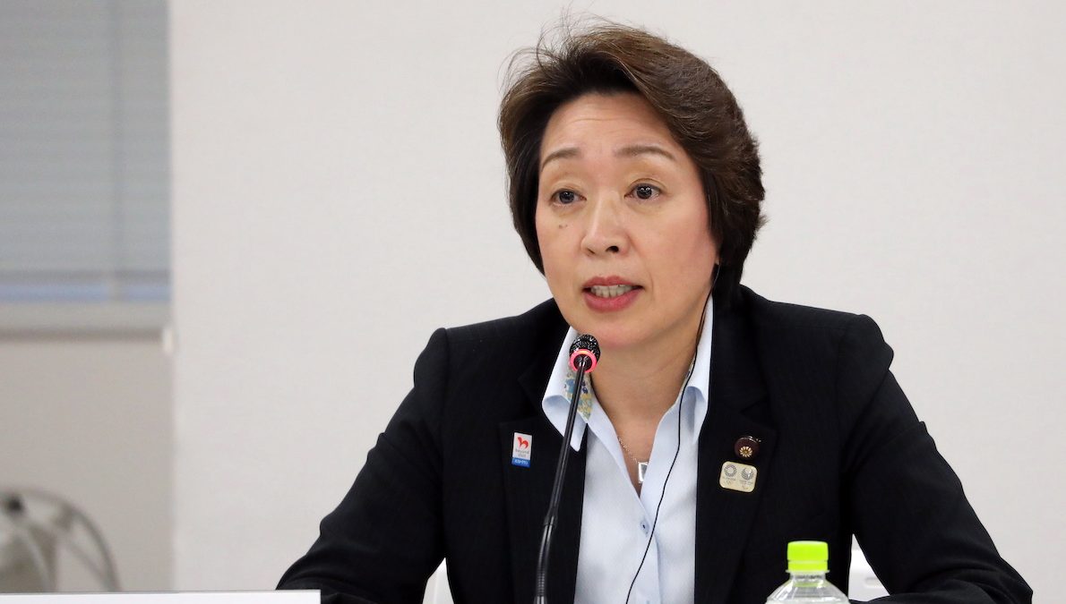Newly appointed president of the Tokyo Olympic and Paralympic organizing committee Seiko Hashimoto