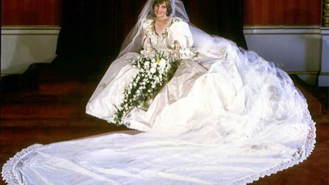 Diana Vestido de noiva exposição