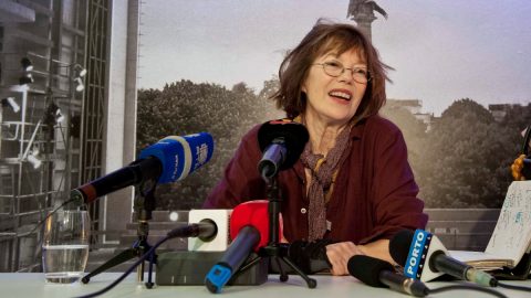 Jane Birkin esteve no Porto, numa conferência, em 2012 AVC