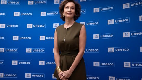 Audrey Azoulay UNESCO segundo mandato diretora-geral