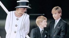 William Harry mãe Diana filhos morte 25 anos