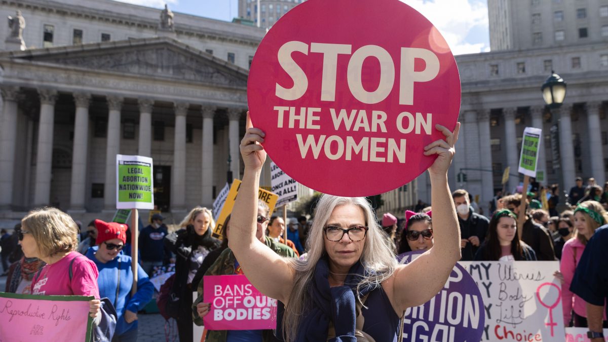 Activists Demonstrate For Access To Abortion And Women's Rights
