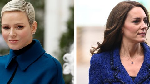 Princesa Charlene do Mónaco e duquesa de Gales Kate Midleton UFO contas realeza 2022 2021