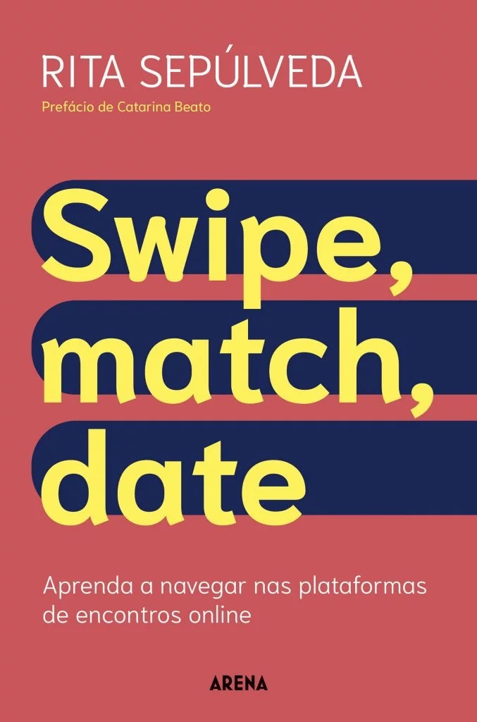 Livro 'Swipe, Match, Date', da editora Arena
