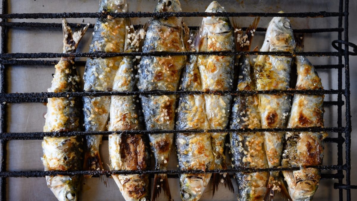 Consumo de sardinha assada restautantes