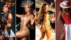 Cranaval brasil exuberância 2024 sensualidade Anitta/Sabrina Sato/Paolla Oliveira e Thelma de Assis