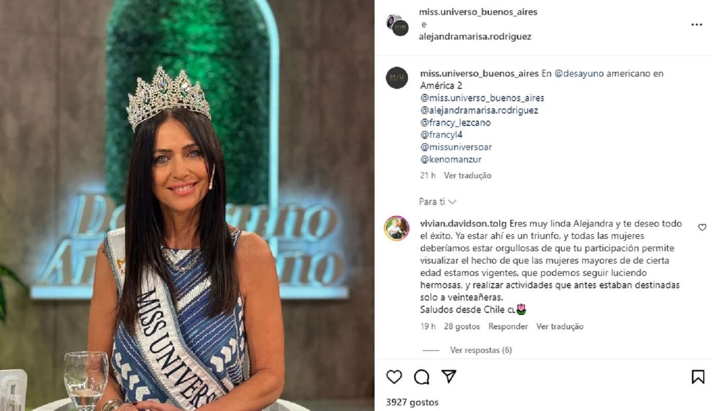 Alejandra Rodriguez  Miss Universe Buenos Aires