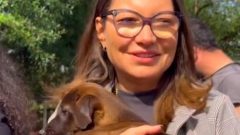 Janja adota cadela cão Rio Grande do Sul ESperança